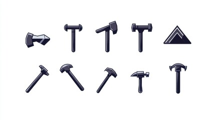 Assorted Tools Icons Collection
