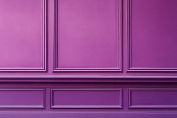 Poster - Purple Paneling Wall Texture Background