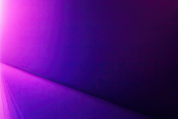 Poster - Abstract Purple and Pink Gradient Background with Geometric Shapes