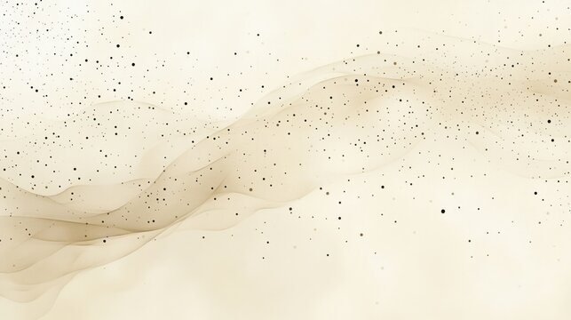 abstract background with soft ecru tones dotted design and eggshell paper texture