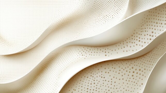 abstract background with soft ecru tones dotted design and eggshell paper texture