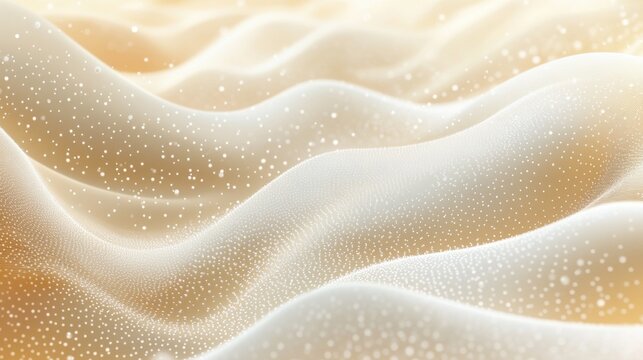 abstract background with soft ecru tones dotted design and eggshell paper texture