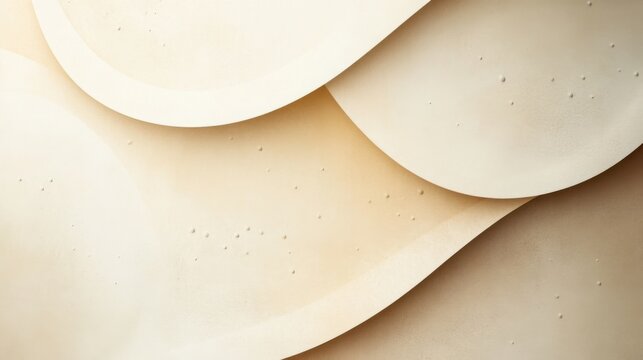abstract background with soft ecru tones dotted design and eggshell paper texture