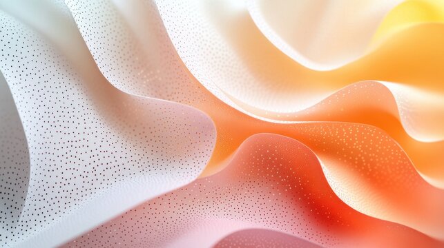abstract background with soft ecru tones dotted design and eggshell paper texture