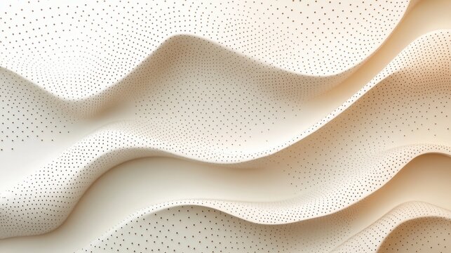 abstract background with soft ecru tones dotted design and eggshell paper texture