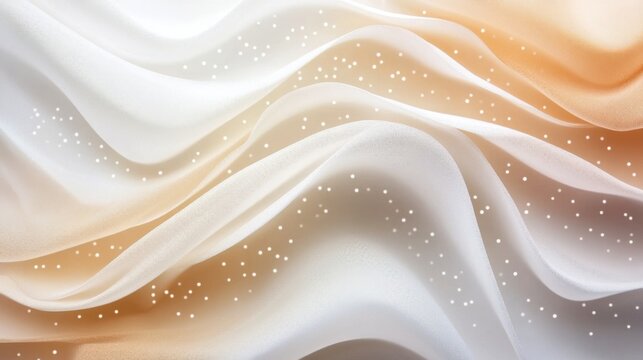 abstract background with soft ecru tones dotted design and eggshell paper texture
