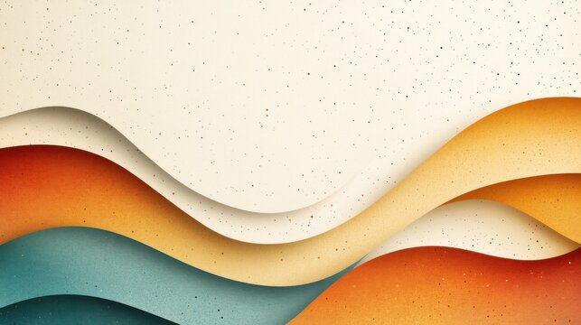 abstract background with soft ecru tones dotted design and eggshell paper texture