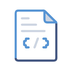 Poster - Java File Icon Representing Programming Language and Software Development