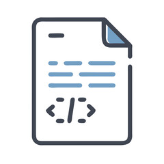 Poster - PHP File Icon Representing Server-Side Scripting Language for Web Development
