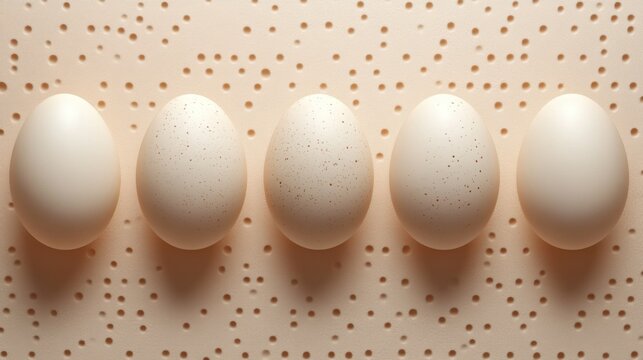 abstract background with soft ecru tones dotted design and eggshell paper texture