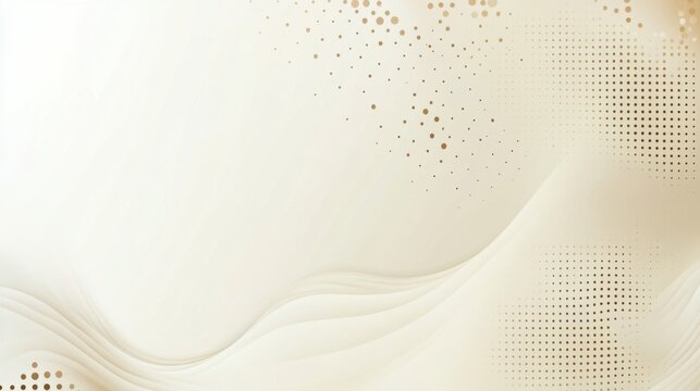 abstract background with soft ecru tones dotted design and eggshell paper texture