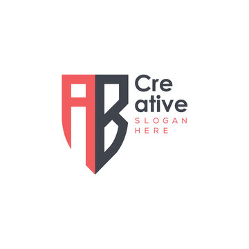 initial monogram letter logo with creative design.