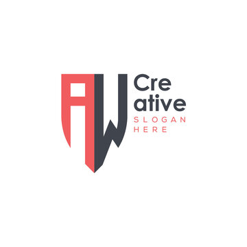 initial monogram letter logo with creative design.