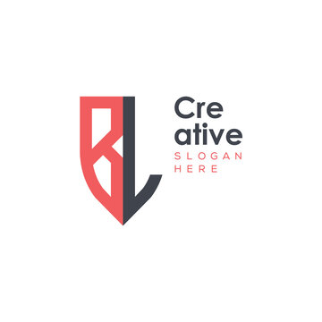 initial monogram letter logo with creative design.