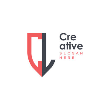 initial monogram letter logo with creative design.