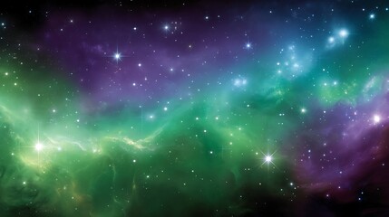 Poster - cosmic canvas nebula stars universe shimmers space exploration celestial dreamscape colorful splendo