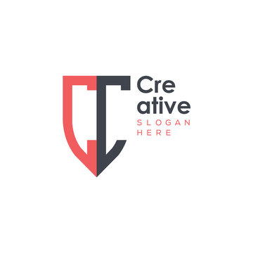 initial monogram letter logo with creative design.