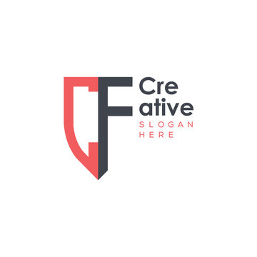 initial monogram letter logo with creative design.