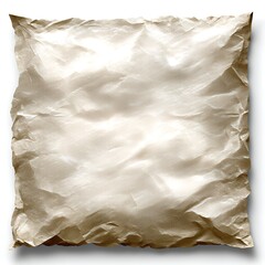 Poster - Crumpled Paper Background with Vintage Texture Overlay and Soft Lighting Effects for Digital Designs.