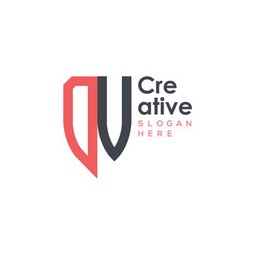 initial monogram letter logo with creative design.