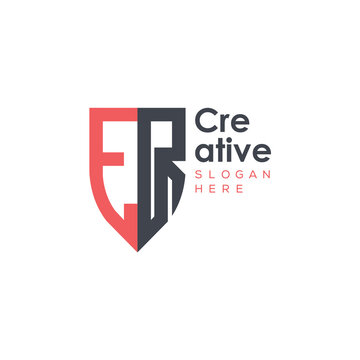 initial monogram letter logo with creative design.