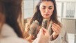 © sebra - Young woman with hair problems