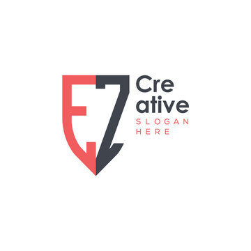 initial monogram letter logo with creative design.