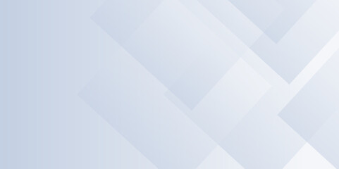 Leinwandbilder - Abstract minimal geometric white and blue light background design.Abstract white background poster with dynamic. technology network Vector illustration.background brochure website flyer certificate .	
