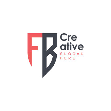 initial monogram letter logo with creative design.
