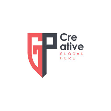 initial monogram letter logo with creative design.
