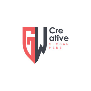 initial monogram letter logo with creative design.