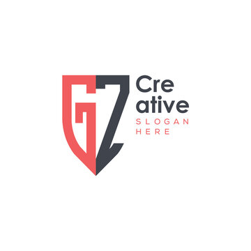initial monogram letter logo with creative design.