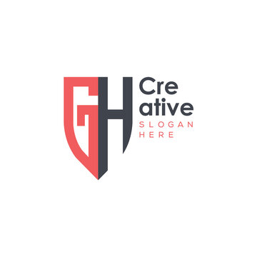 initial monogram letter logo with creative design.