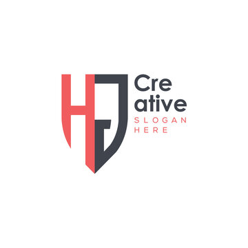 initial monogram letter logo with creative design.