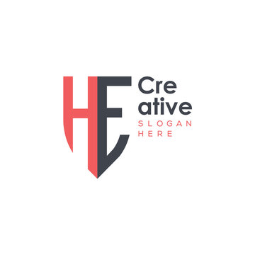initial monogram letter logo with creative design.