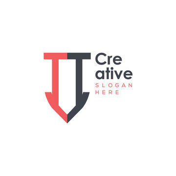 initial monogram letter logo with creative design.