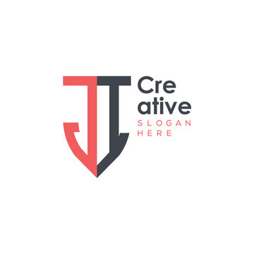 initial monogram letter logo with creative design.