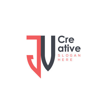 initial monogram letter logo with creative design.