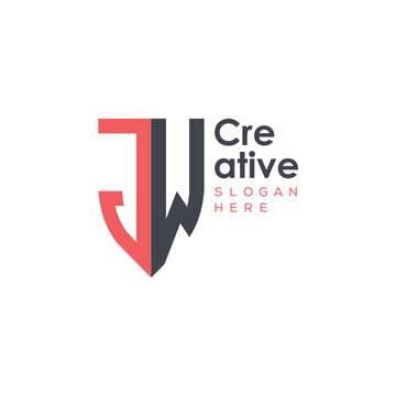 initial monogram letter logo with creative design.