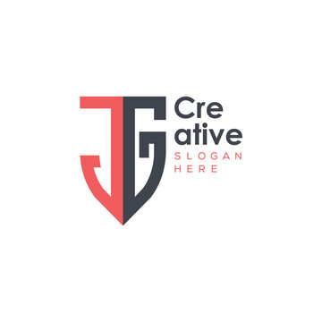 initial monogram letter logo with creative design.