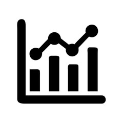 Poster - Graph chart diagram business data analysis report infographic statistics presentation growth trend