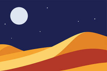 Wall Mural - night sky with stars