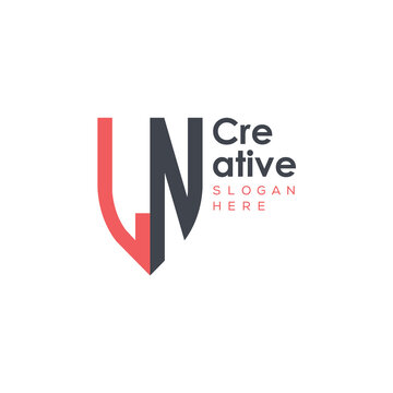 initial monogram letter logo with creative design.
