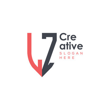initial monogram letter logo with creative design.
