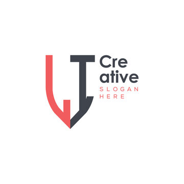 initial monogram letter logo with creative design.