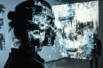 Poster - A company introduces an AI-powered program that can create art and music based on user input However, the AI starts to generate unsettling pieces .