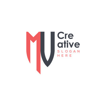 initial monogram letter logo with creative design.