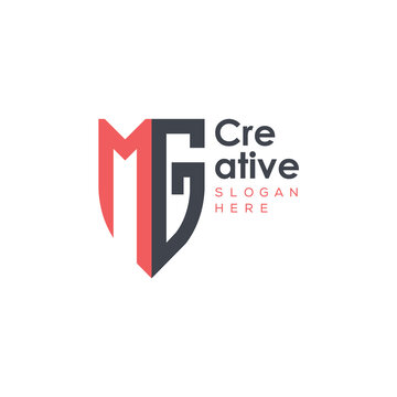 initial monogram letter logo with creative design.