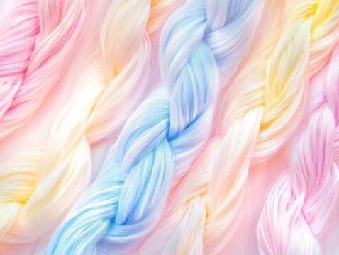 light thread twist, pastel motion, background
