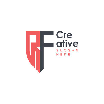 initial monogram letter logo with creative design.